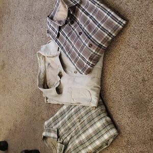 Set of 3 Outdoor Life Short Sleeve Button-Down Shirts